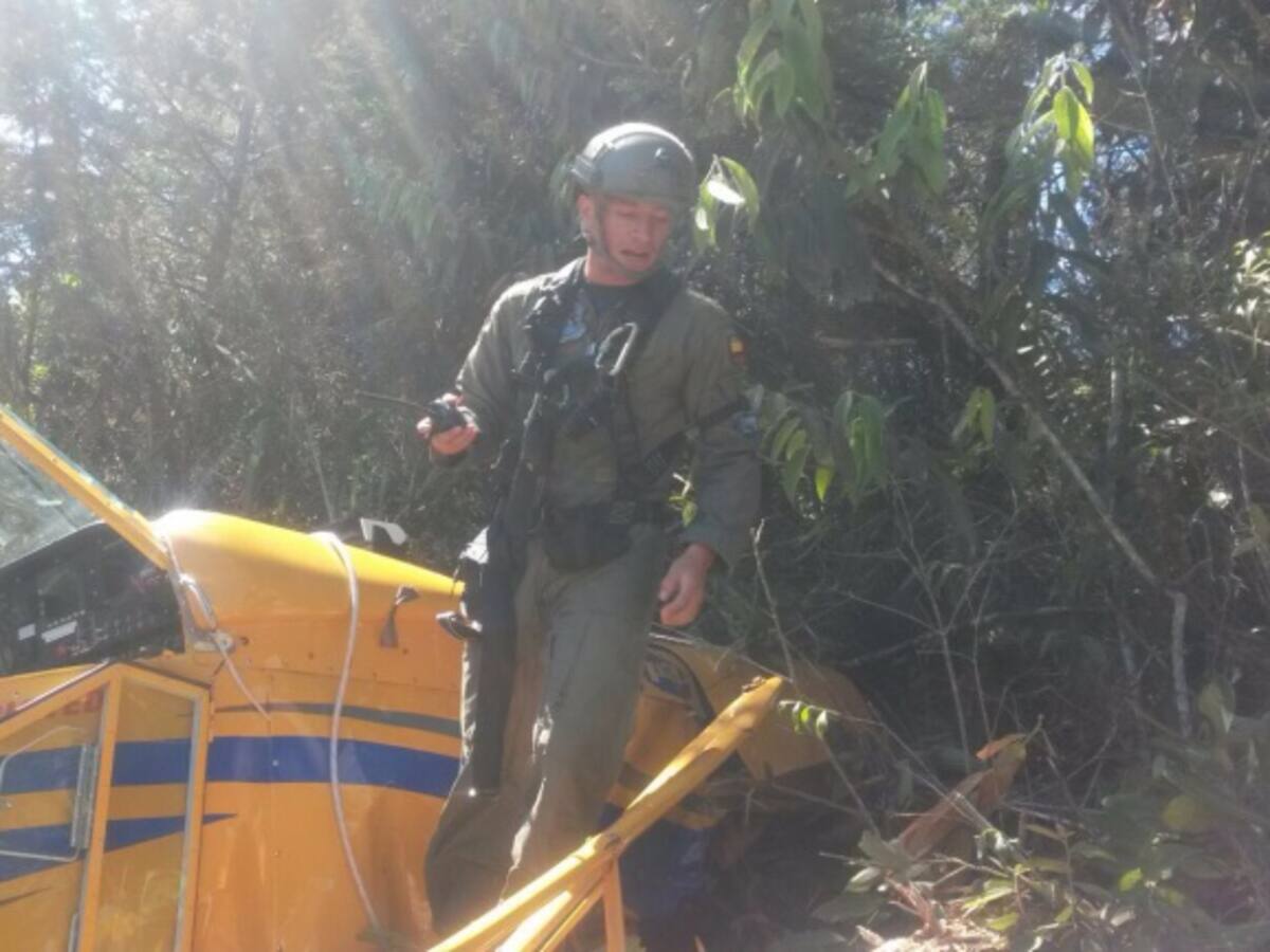 Se accidentó avioneta de fumigación en Antioquia