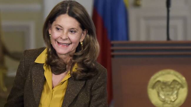 Vicepresidenta de Colombia, Marta Lucía Ramírez.