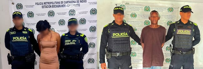 Dos hombres y una mujer eran requeridos por autoridades judiciales de Bogotá, Medellín y Cartagena