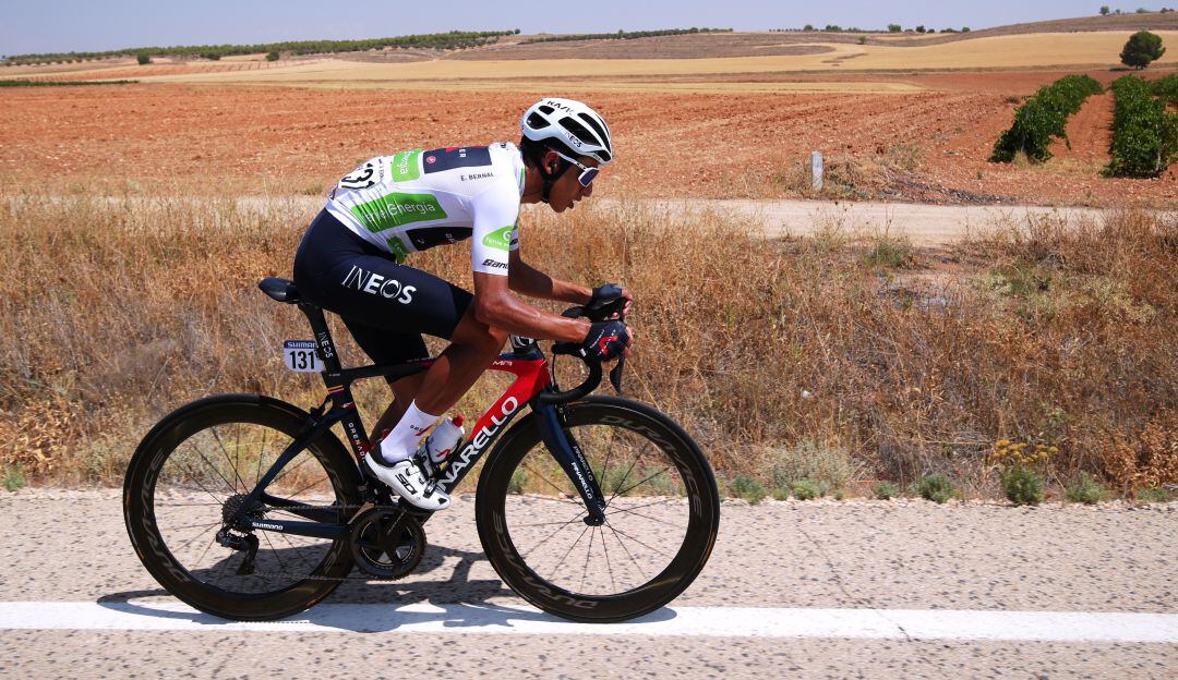 Egan Bernal en La Vuelta a España 2021