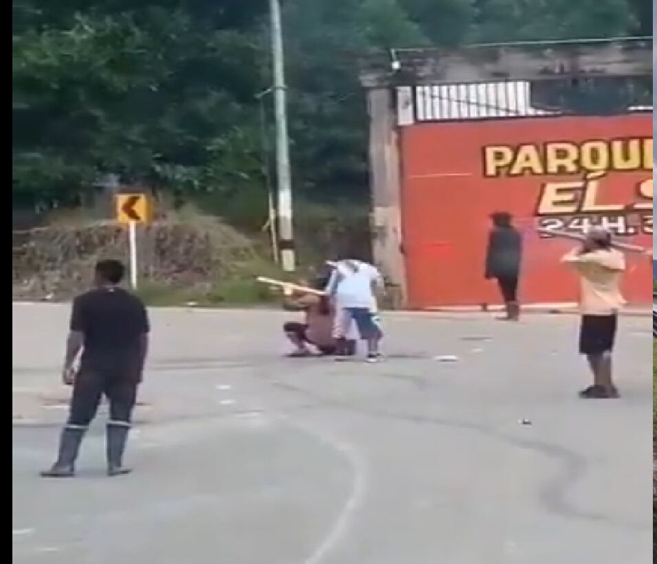 Disturbios en Zaragoza- captura pantalla video gobernación