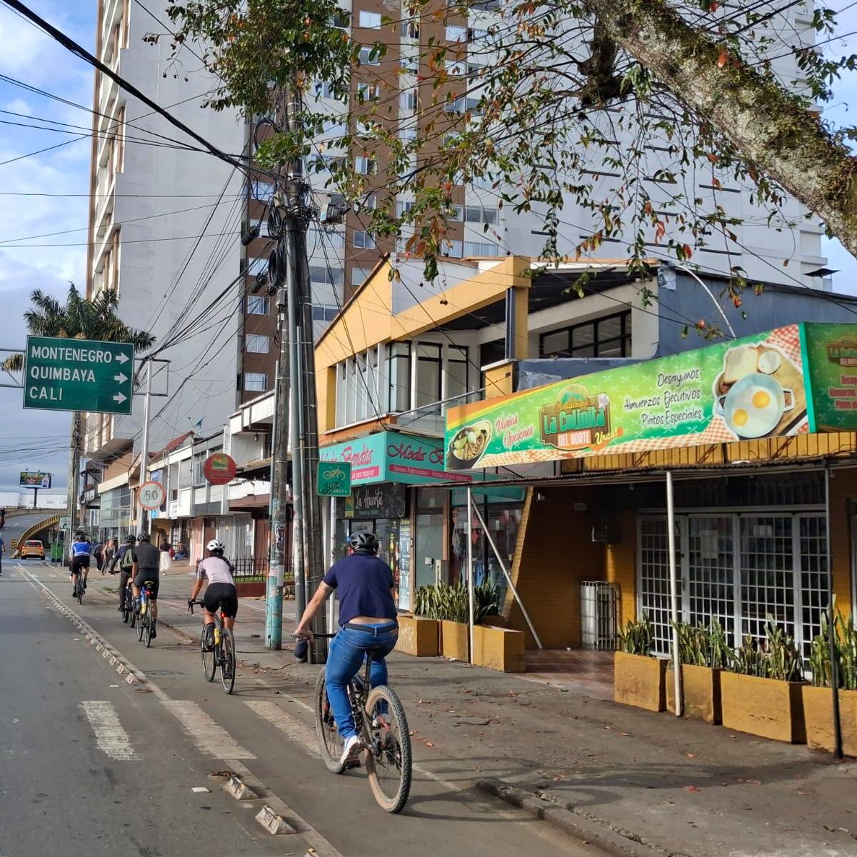 ¿Cómo avanza la jornada del día sin carro y sin moto en Armenia?