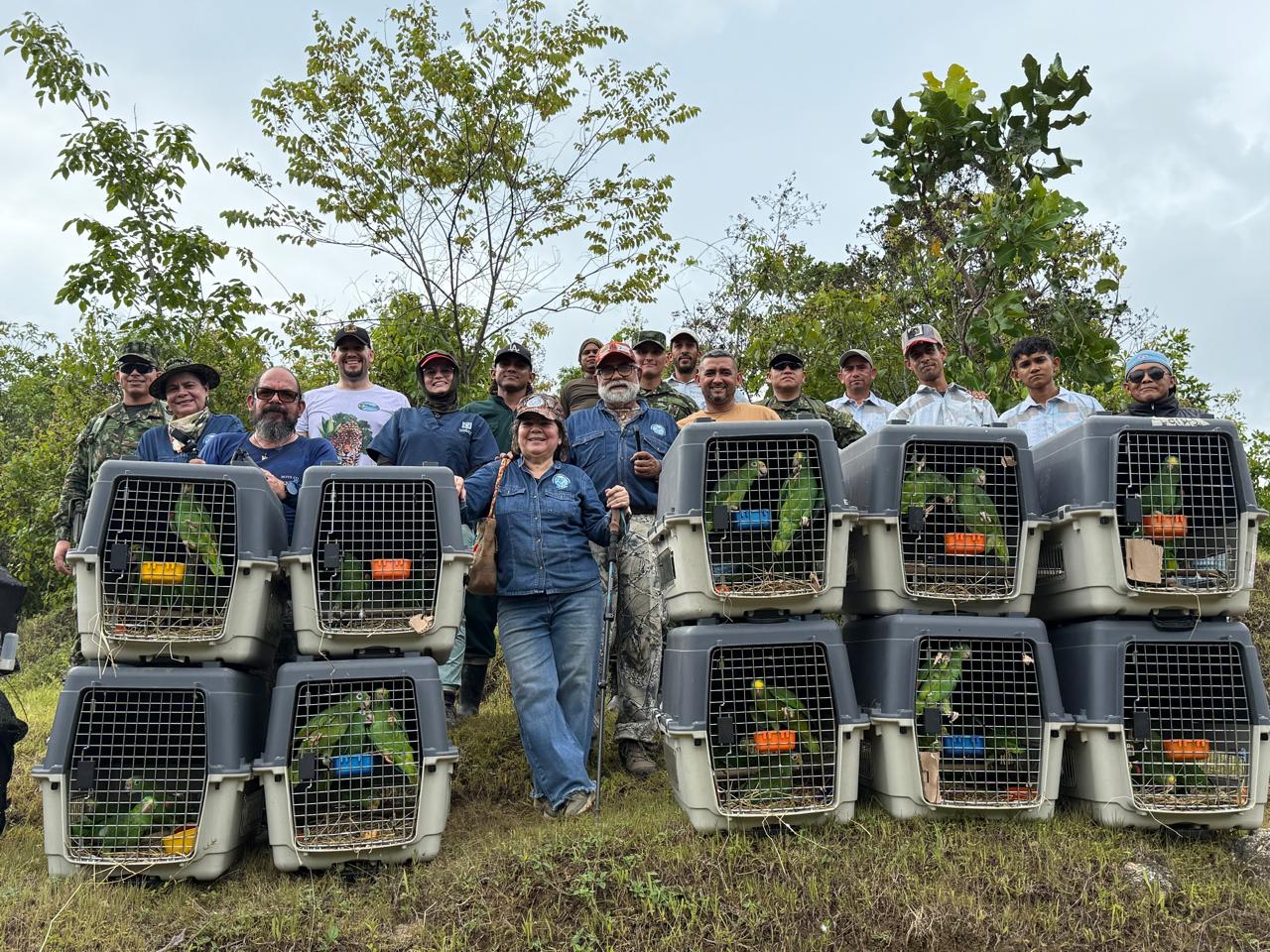 Corpamag y Secretaría de Ambiente de Bogotá liberan animales silvestres rehabilitados en el Centro de Fauna de la capital del país