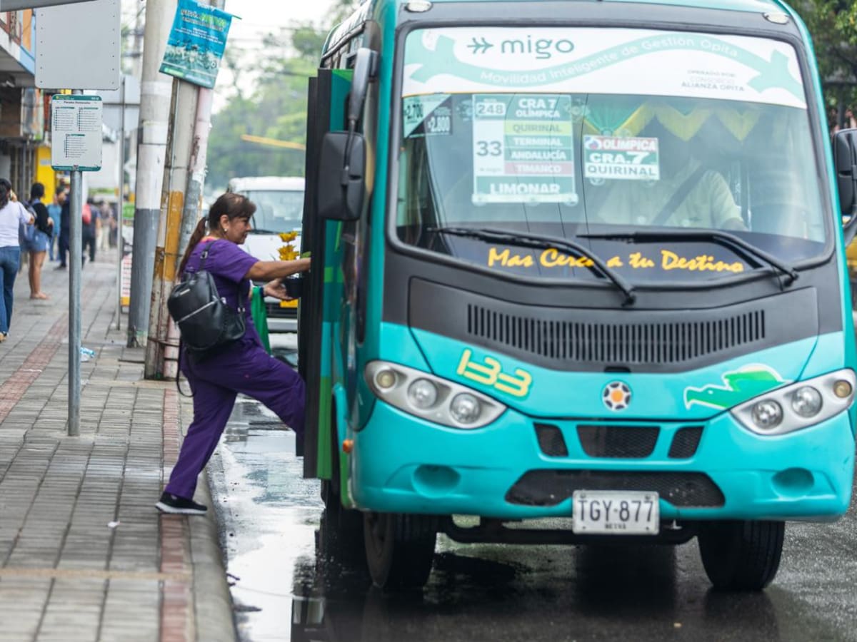 Suben tarifas del transporte público en Neiva