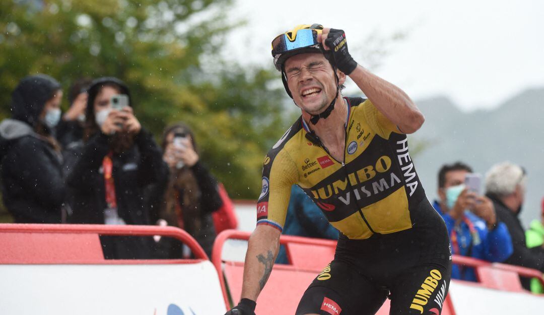 Primoz Roglic ganador de la etapa 17 de La Vuelta a España 2021