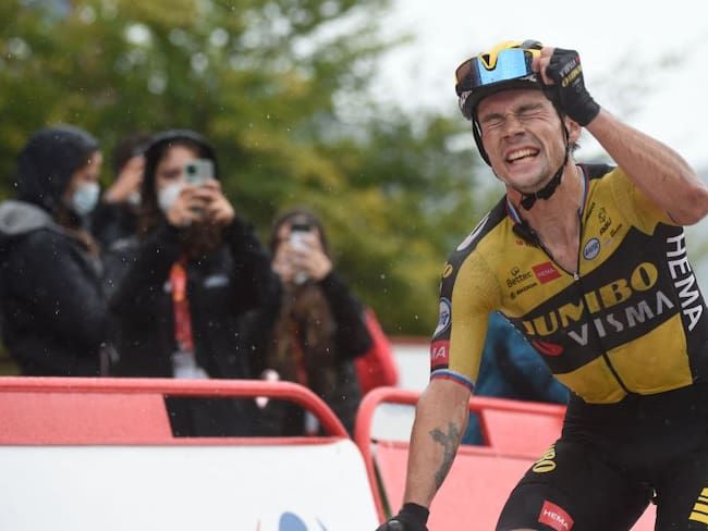 Primoz Roglic ganador de la etapa 17 de La Vuelta a España 2021