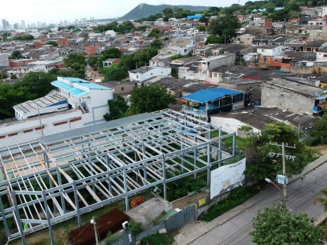 CAP de Los Cerros en Cartagena: reducido a una estructura
