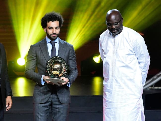 El rey de África: Mohamed Salah ganó el balón de oro de su continente