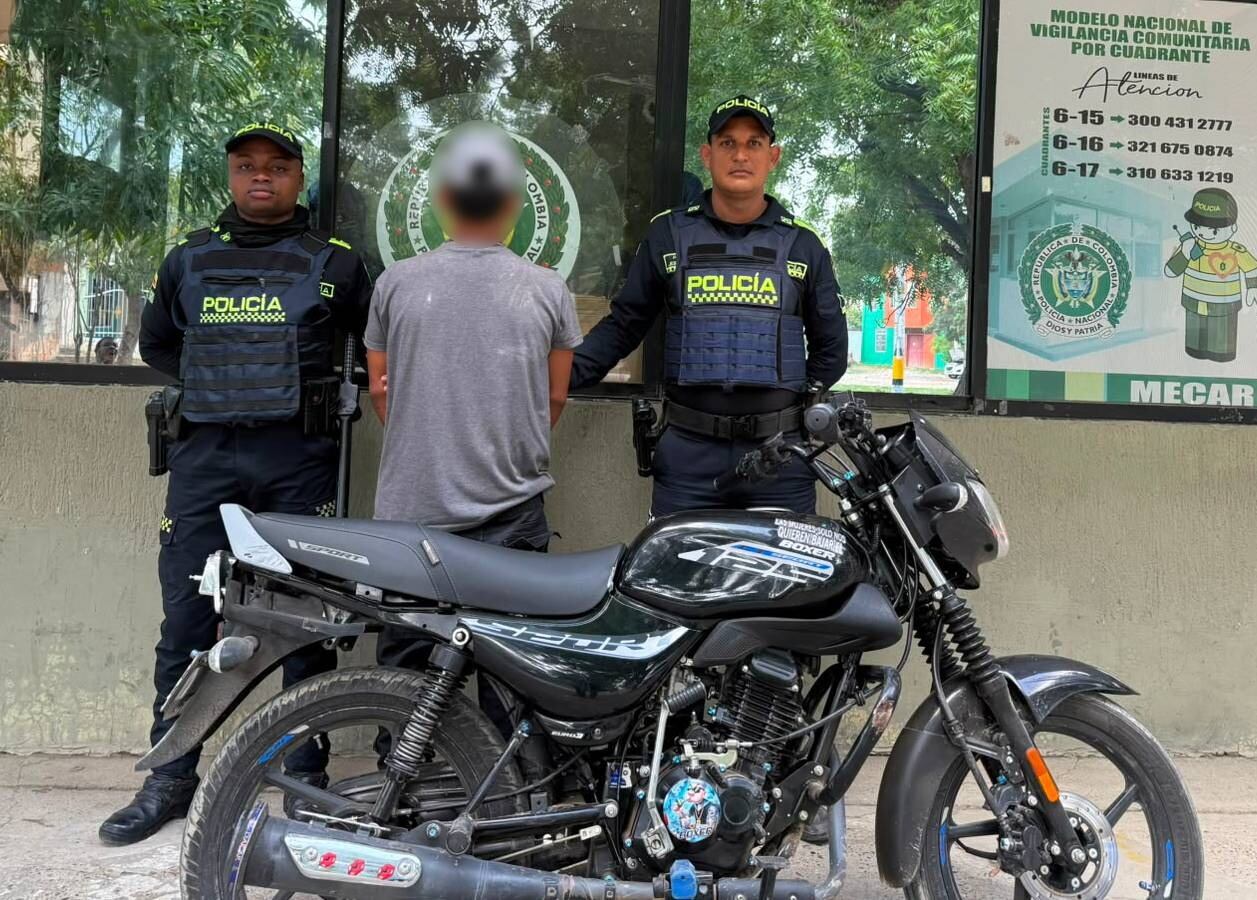 Dos motocicletas recuperadas en Cartagena