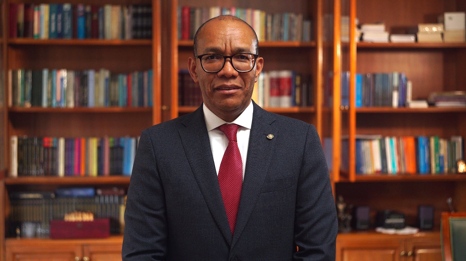 Magistrado Gerson Chaverra, vicepresidente de la Corte Suprema de Justicia de Colombia.