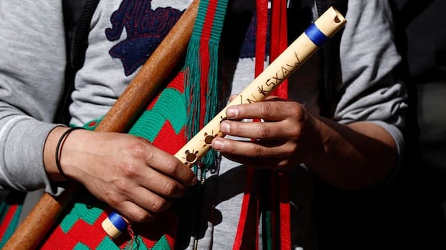 El general William Salamanca denunció que las protestas de las comunidades indígenas en el Cauca son infiltradas por sujetos armados. Foto: Colprensa