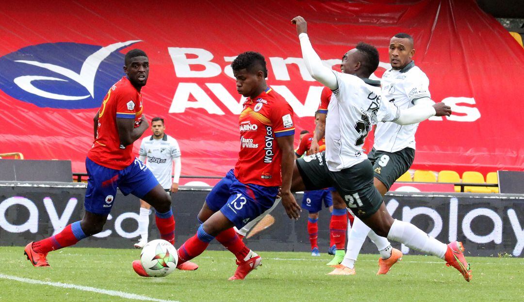 Deportivo Pasto vs Deportivo Cali en el Finalización 2021