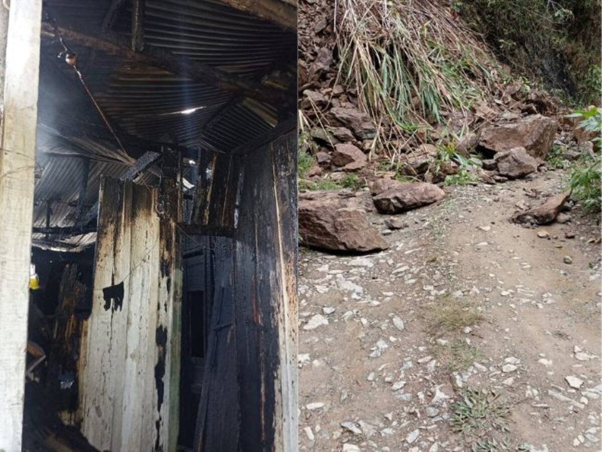 En Pensilvania declaran calamidad pública por los recientes deslizamientos e incendios