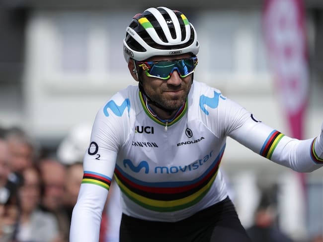 Alejandro Valverde podría perderse el Giro de Italia