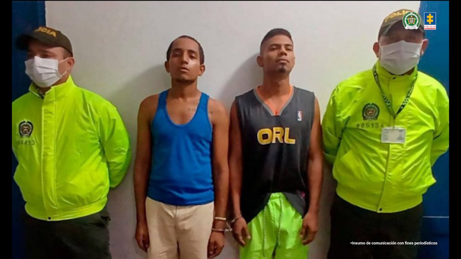 Carlos José Vides García y Luis Eduardo Reales Vargas fueron hallados culpables. // Fiscalía