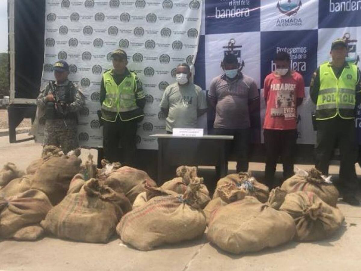 Policía de Bolívar incauta 392 hicoteas y captura 3 personas