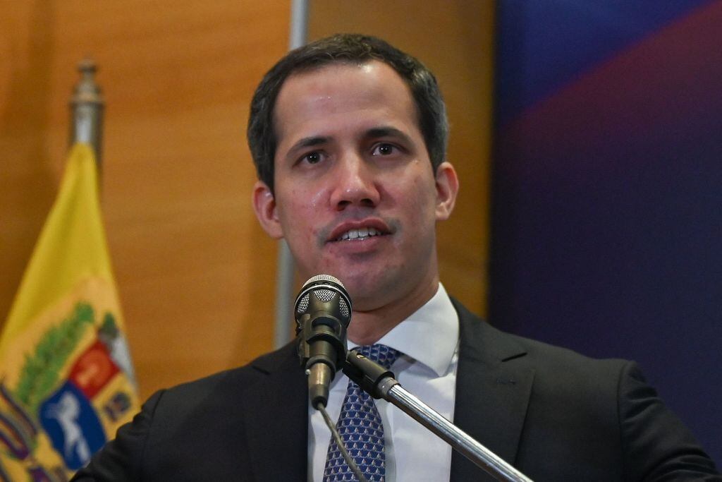 Juan Guaido. (Photo by FEDERICO PARRA/AFP via Getty Images)