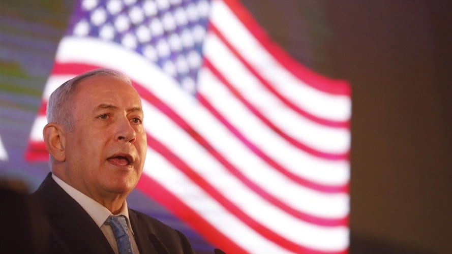 El primer ministro Israel, Benjamin Netanyahu, le agradeció a Trump. Foto: Agencia EFE