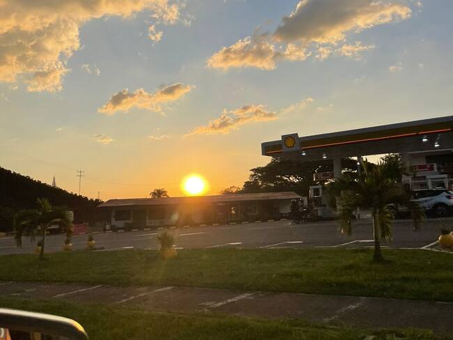 Atardecer en Armenia- cortesía ciudadanos