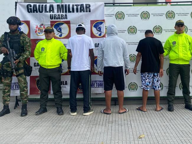 En Apartadó cayeron ‘Los Zombis’ una banda que había hurtado más $95 millones