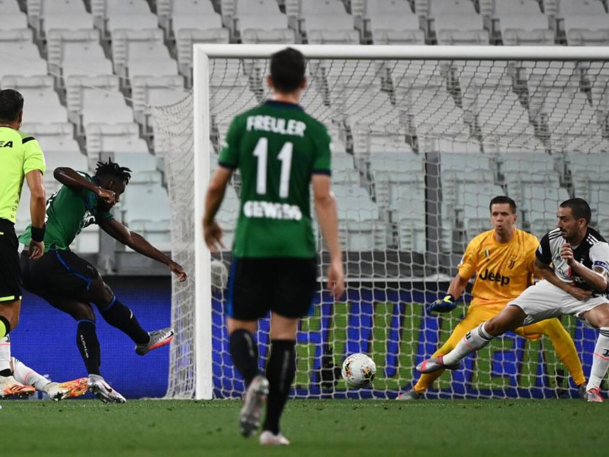 El golazo de Duván Zapata ante la Juventus en la Serie A