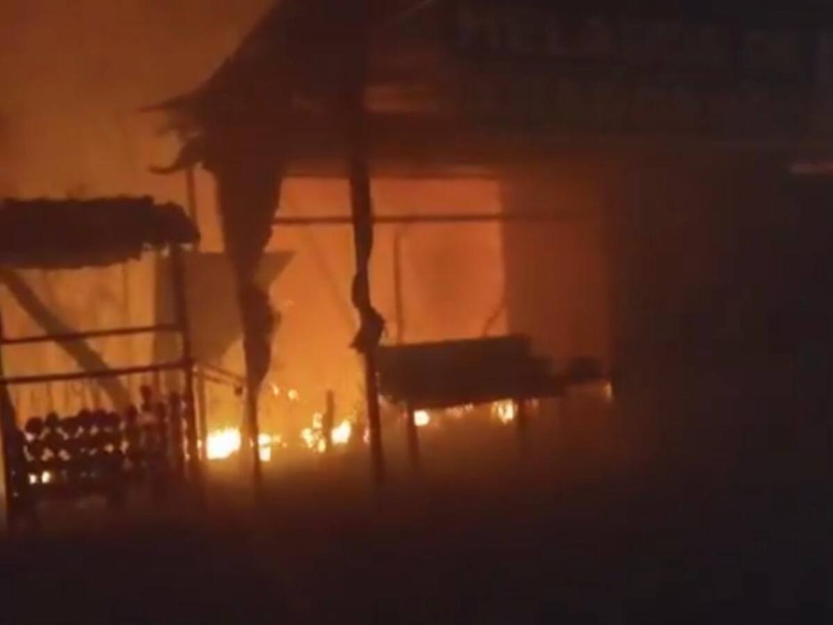 Alarma por incendio en Gualanday: emergencia ha consumido más de 300 hectáreas