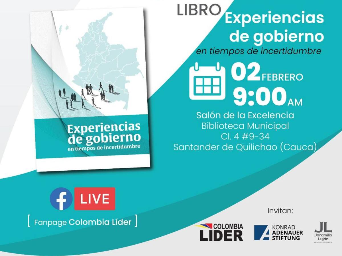 Lanzamiento del libro: Experiencias de Gobierno en tiempos de incertidumbre