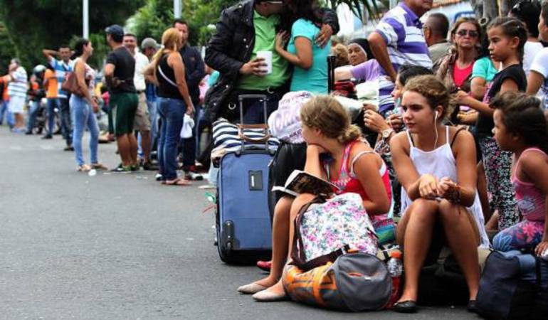 Autoridades colombianas buscan un plan de contingencia.