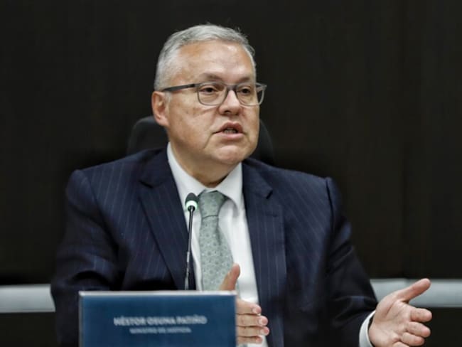 Terna, presupuesto y Paz, las visiones del ministro de Justicia