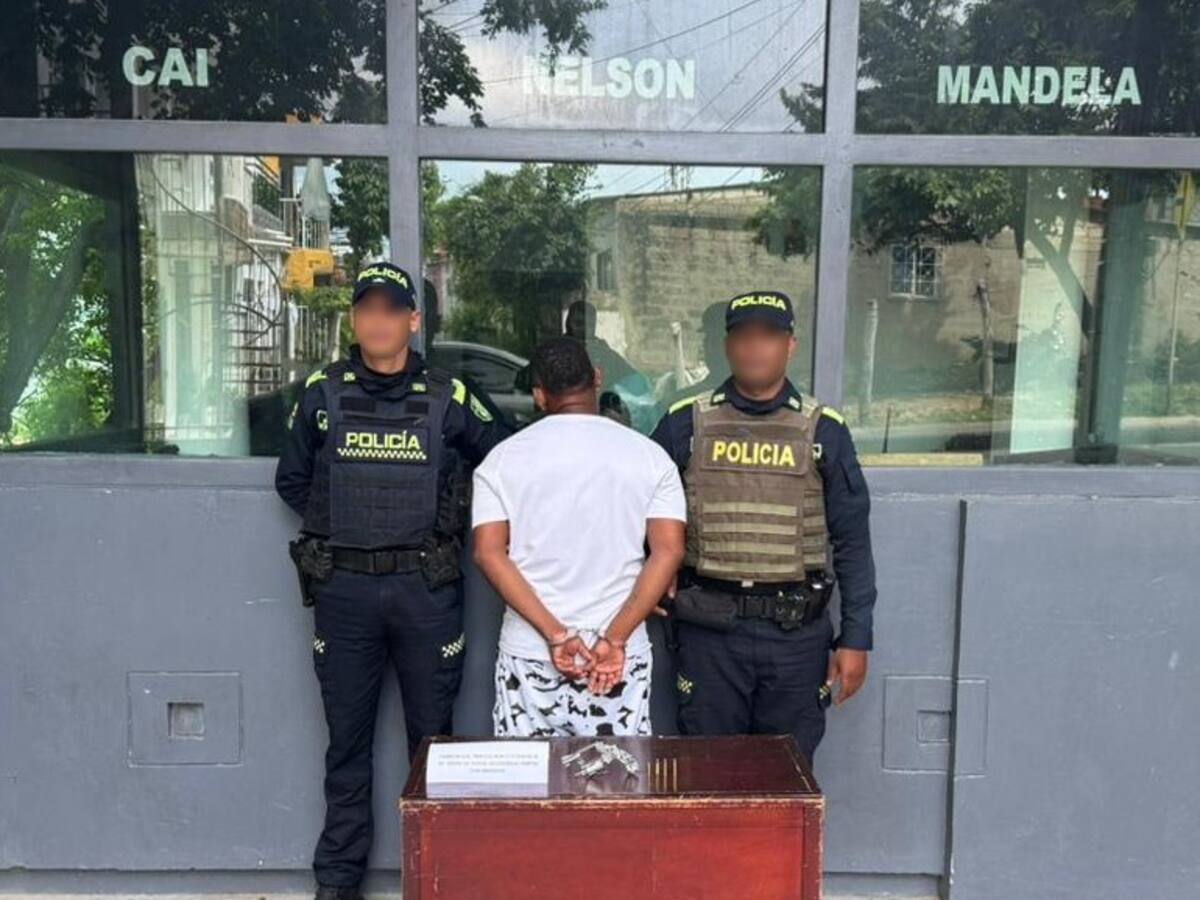Detenido ‘El Toño’ con revólver calibre 38 sin documentación en barrio Nuevo