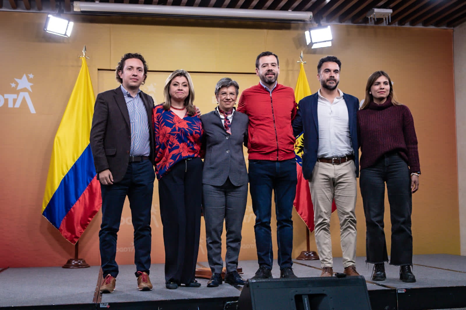 Primer encuentro entre la alcaldesa Claudia López y el alcalde electo Carlos Galán