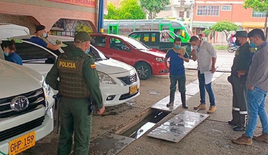 Inspección a lavaderos de carros
