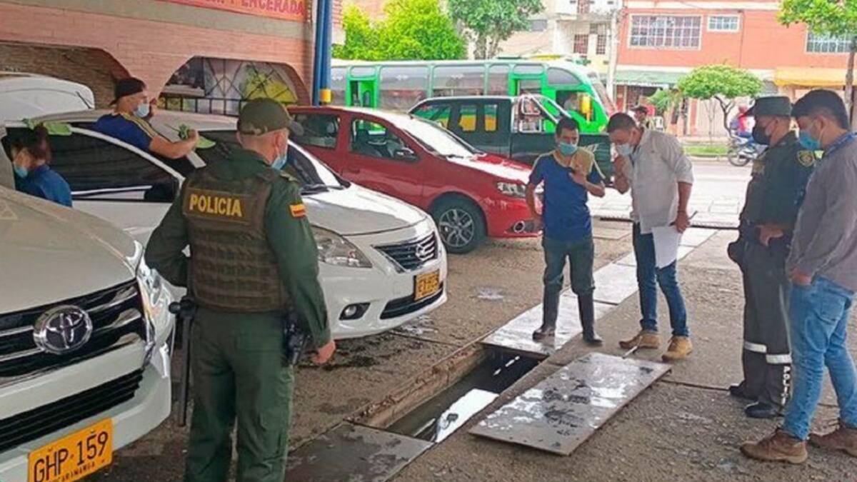 Control a lavaderos de carros en Bucaramanga