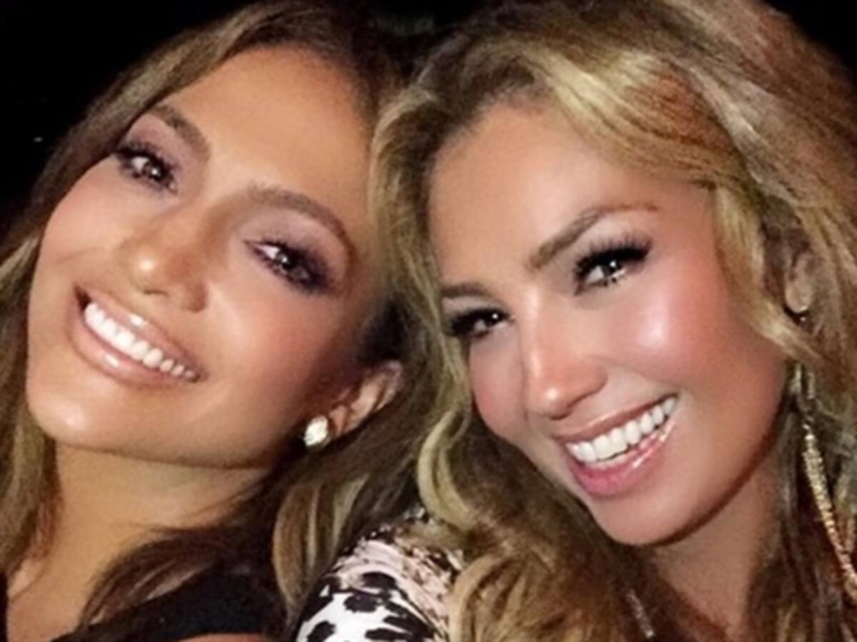 Jennifer López impactó con un vestido transparente en su cumpleaños 46