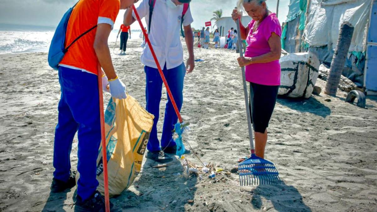 ‘No seas plástico’, iniciativa medioambiental de impacto en la Ciénaga Grande y Tasajera