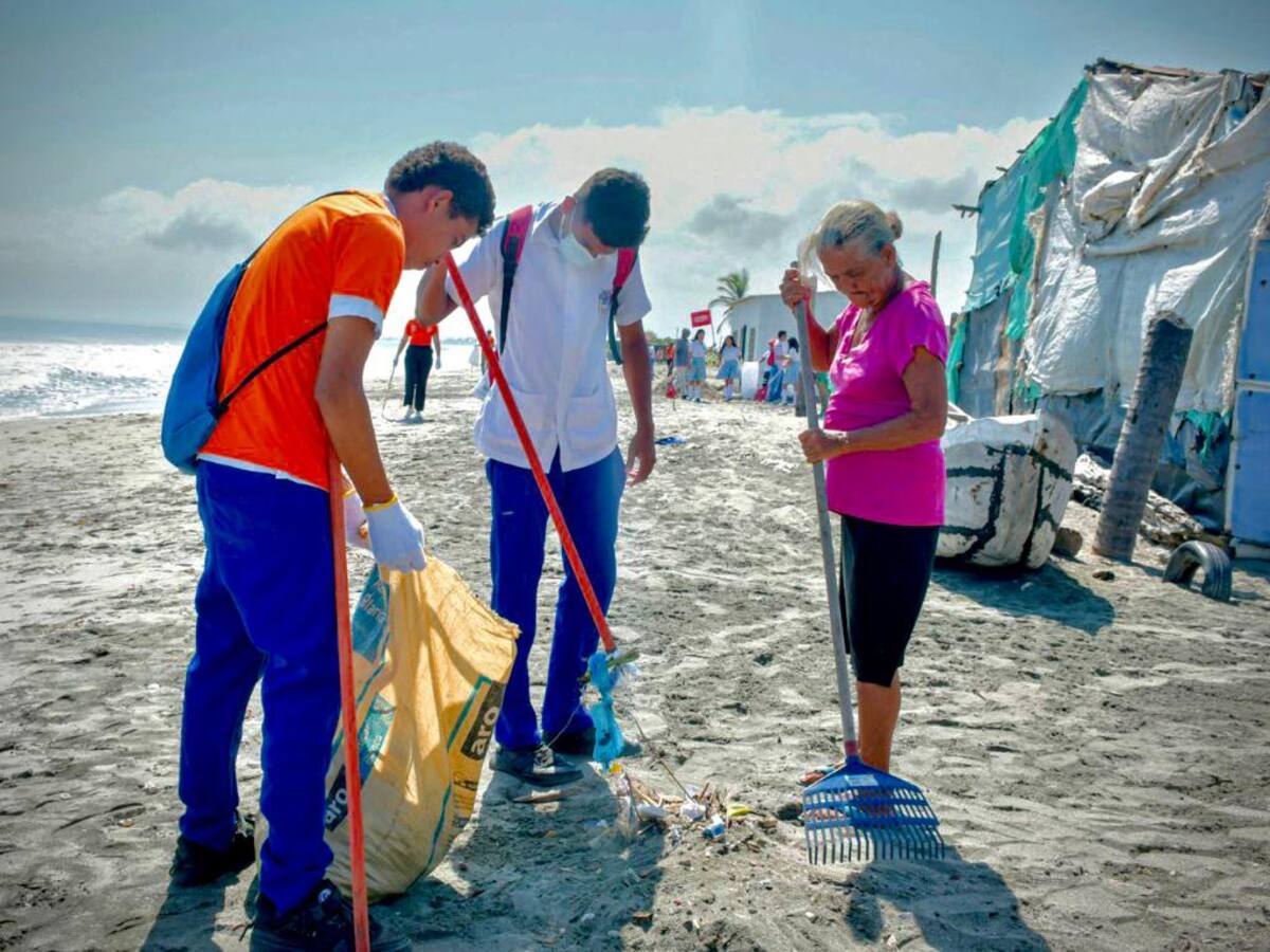 ‘No seas plástico’, iniciativa medioambiental de impacto en la Ciénaga Grande y Tasajera