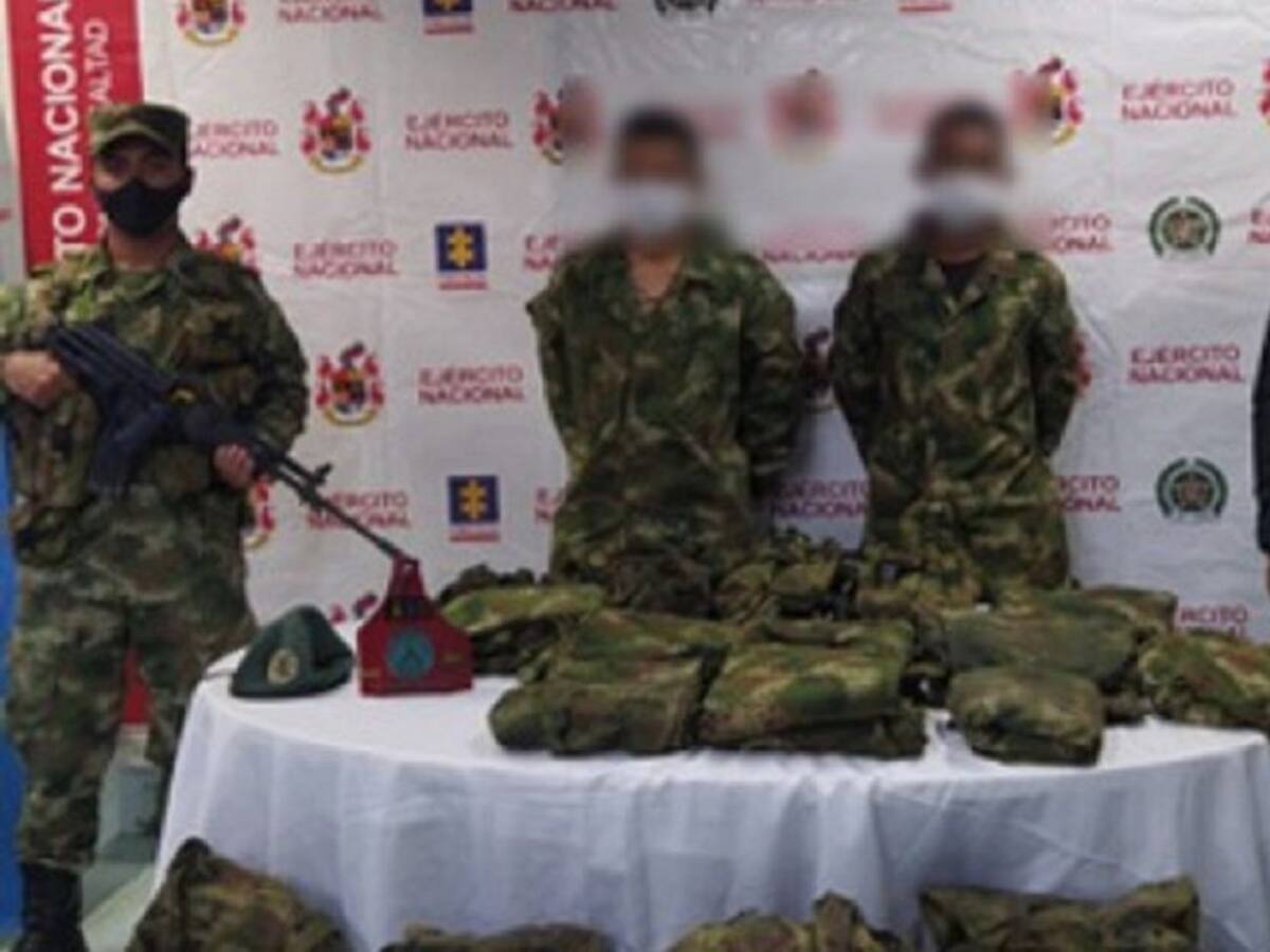 Capturados integrantes del Clan del Golfo en Ituango