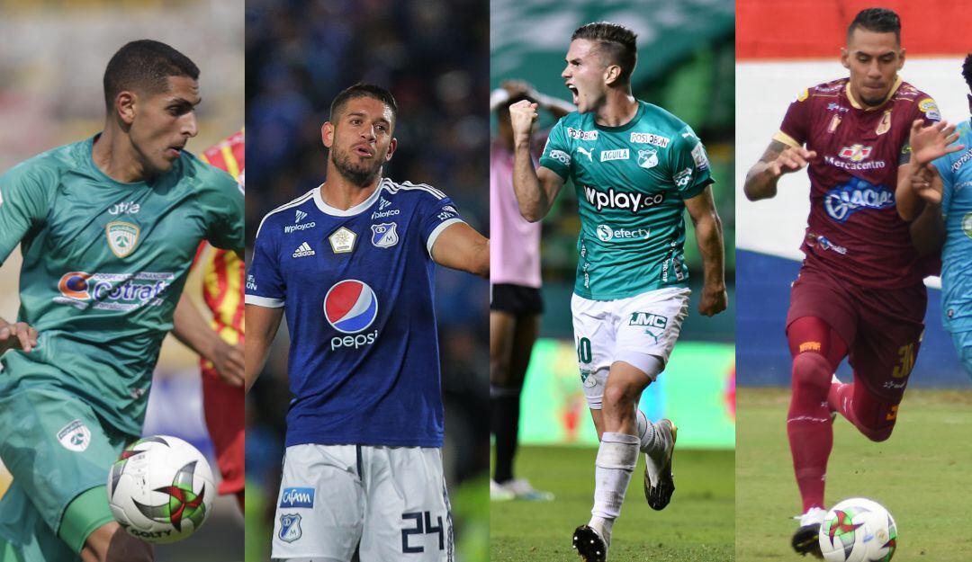 Jugadores de la Liga Colombiana a punta de llegar al fútbol argentino.