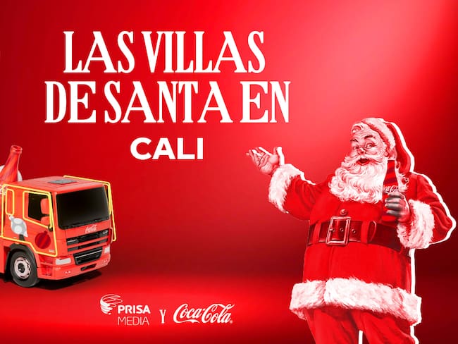Coca-Cola y sus Villas de Santa iluminan las principales ciudades de Colombia