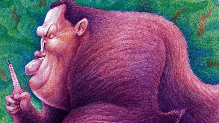 Turcios: uno de los mejores caricaturistas del mundo