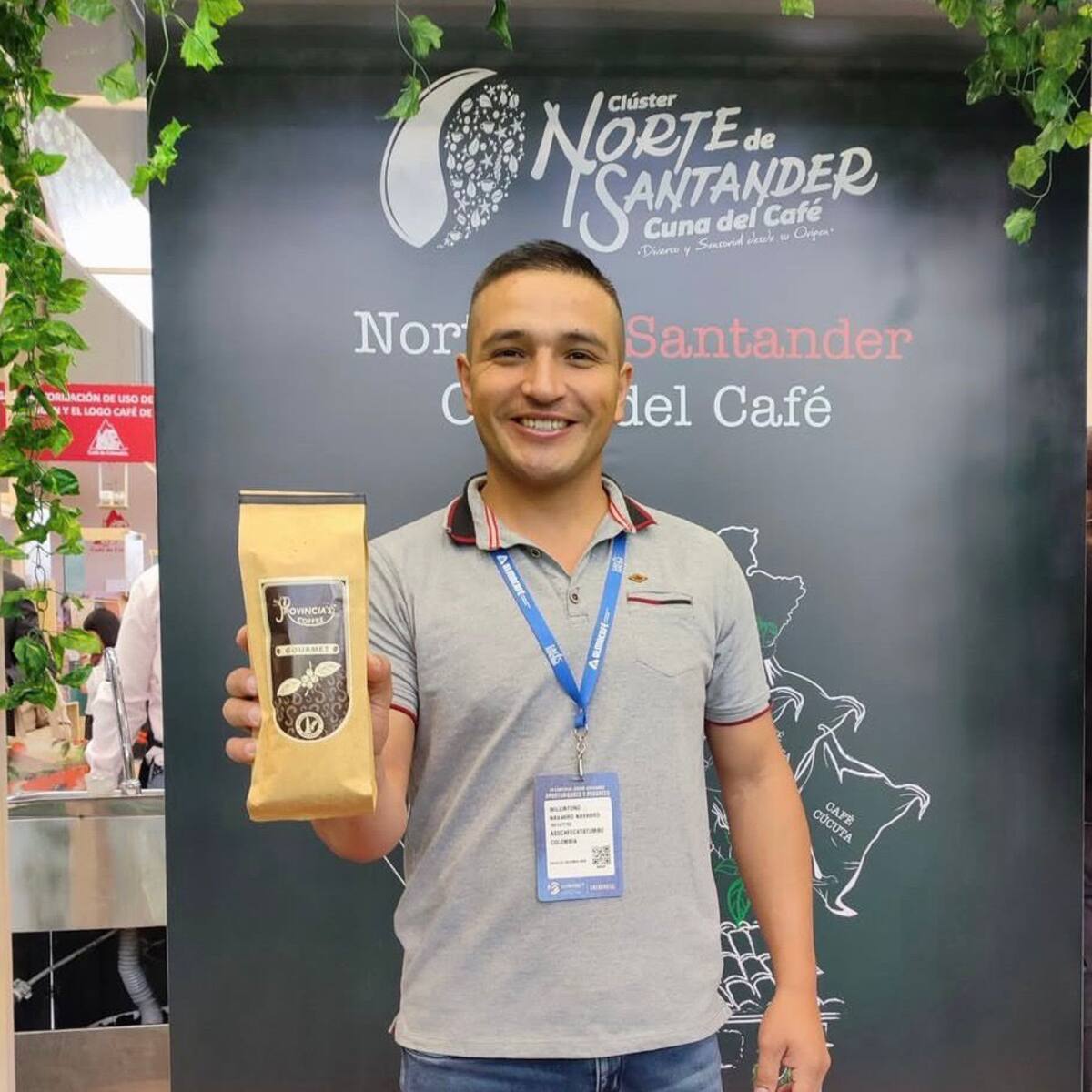 Ocañero representará a Norte de Santander y al Catatumbo en La Ruta del Café y Cacao en España