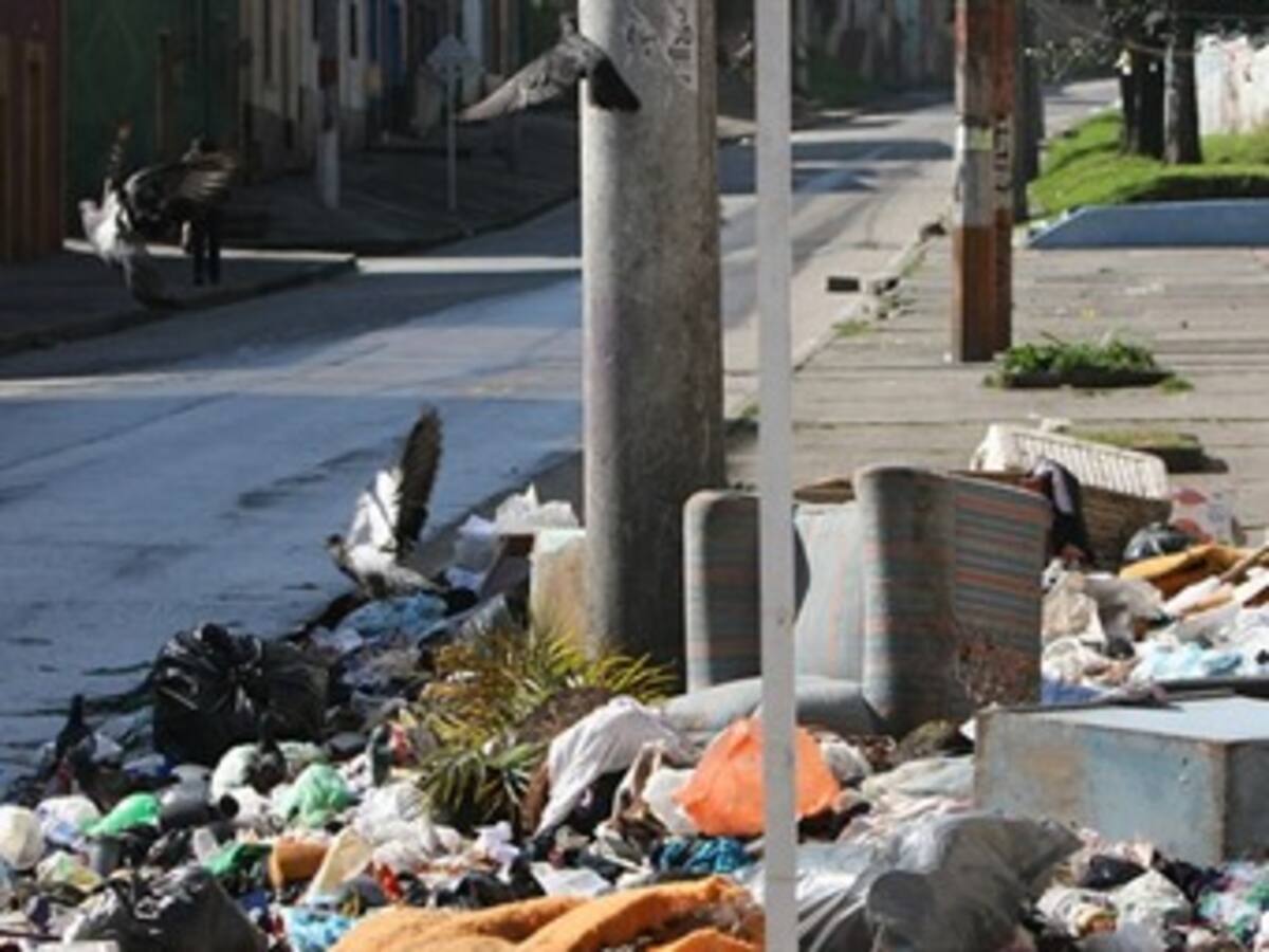 En dos años, bogotanos tendrán que ponerse al día en el pago del servicio de aseo