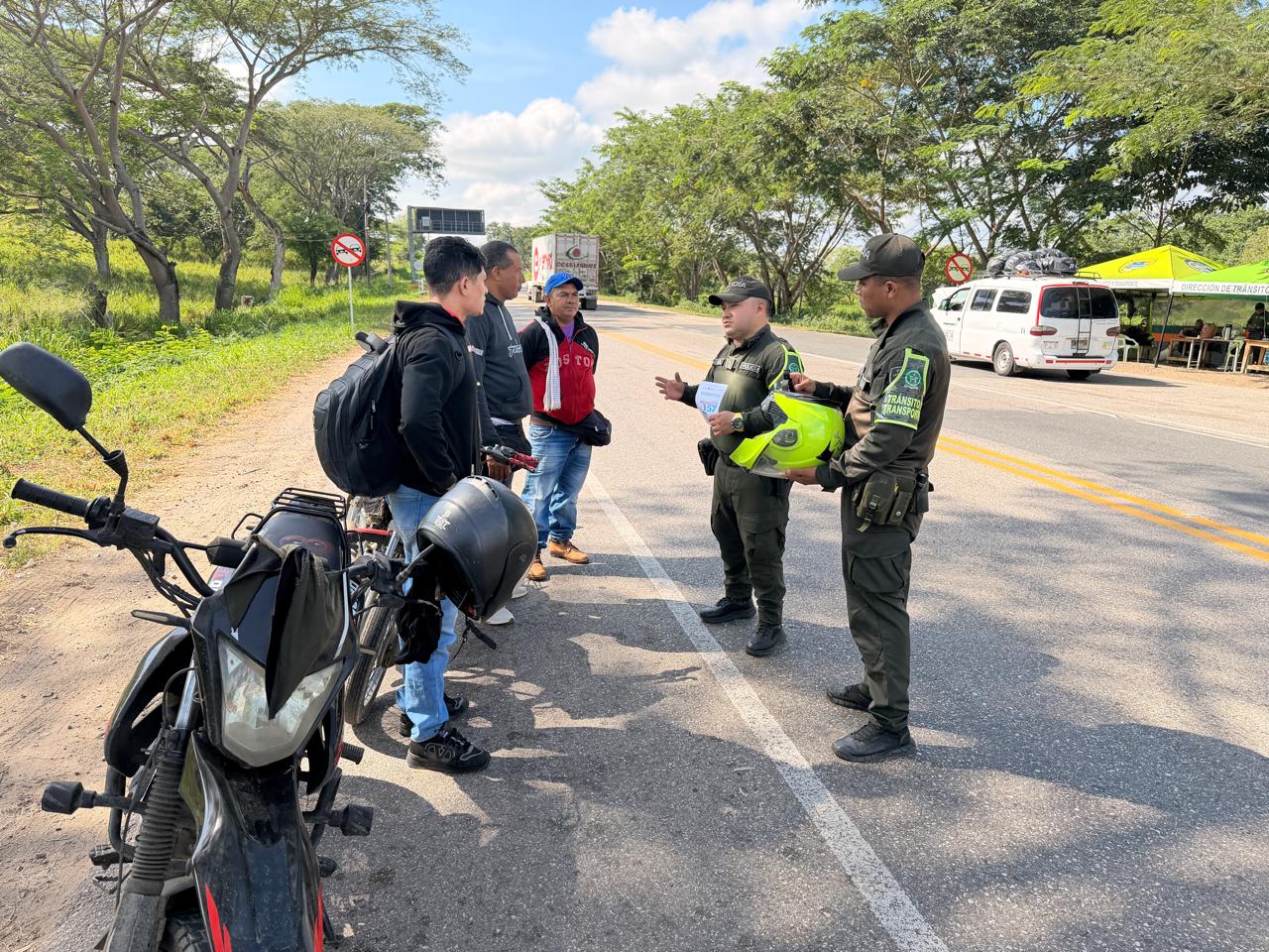 Guardianes del camino: la misión de la seccional de Tránsito y Transporte Bolívar