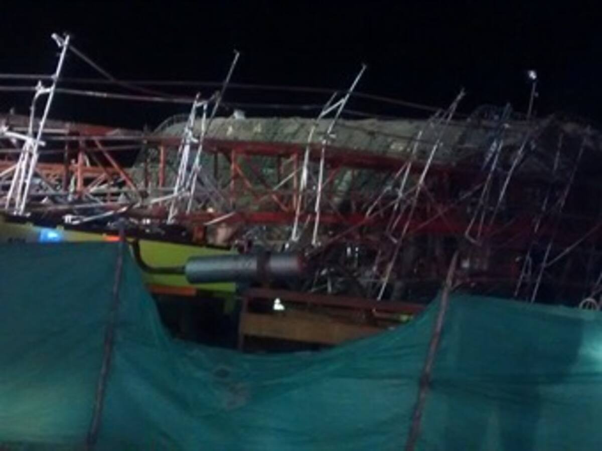 Colapso de un puente vehicular deja 29 heridos en Montería