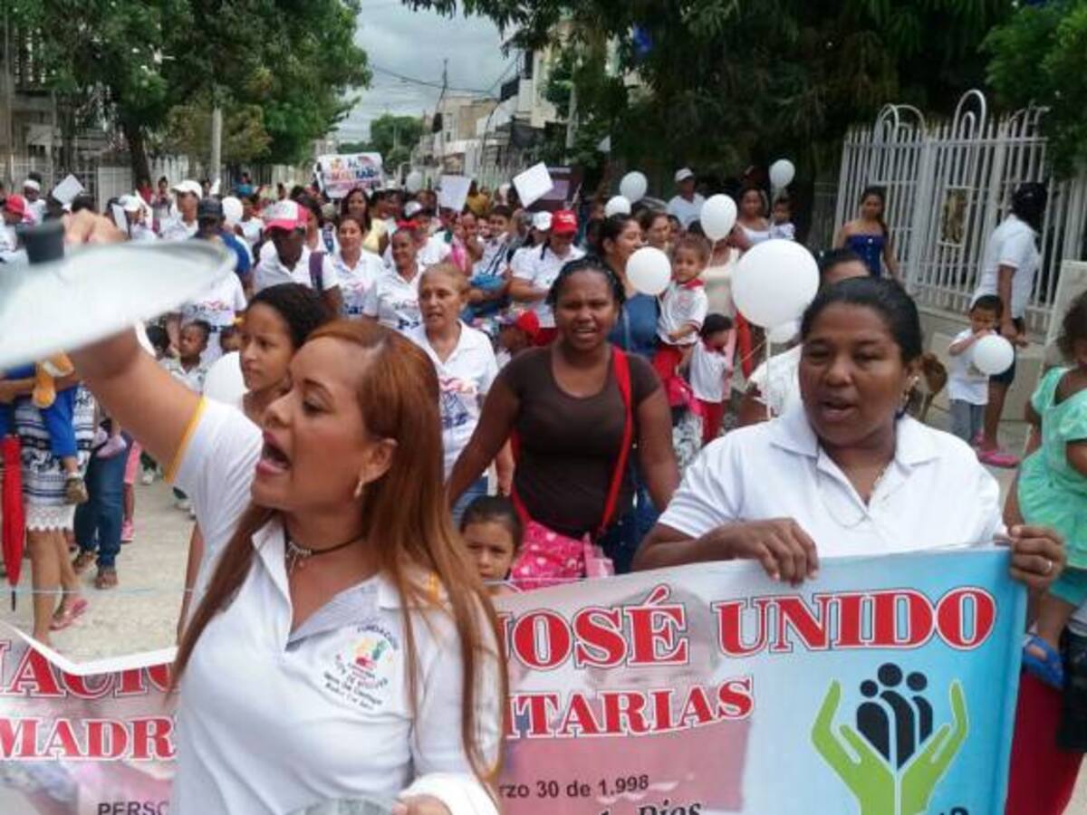 Realizan en Cartagena marcha contra el abuso de menores de edad