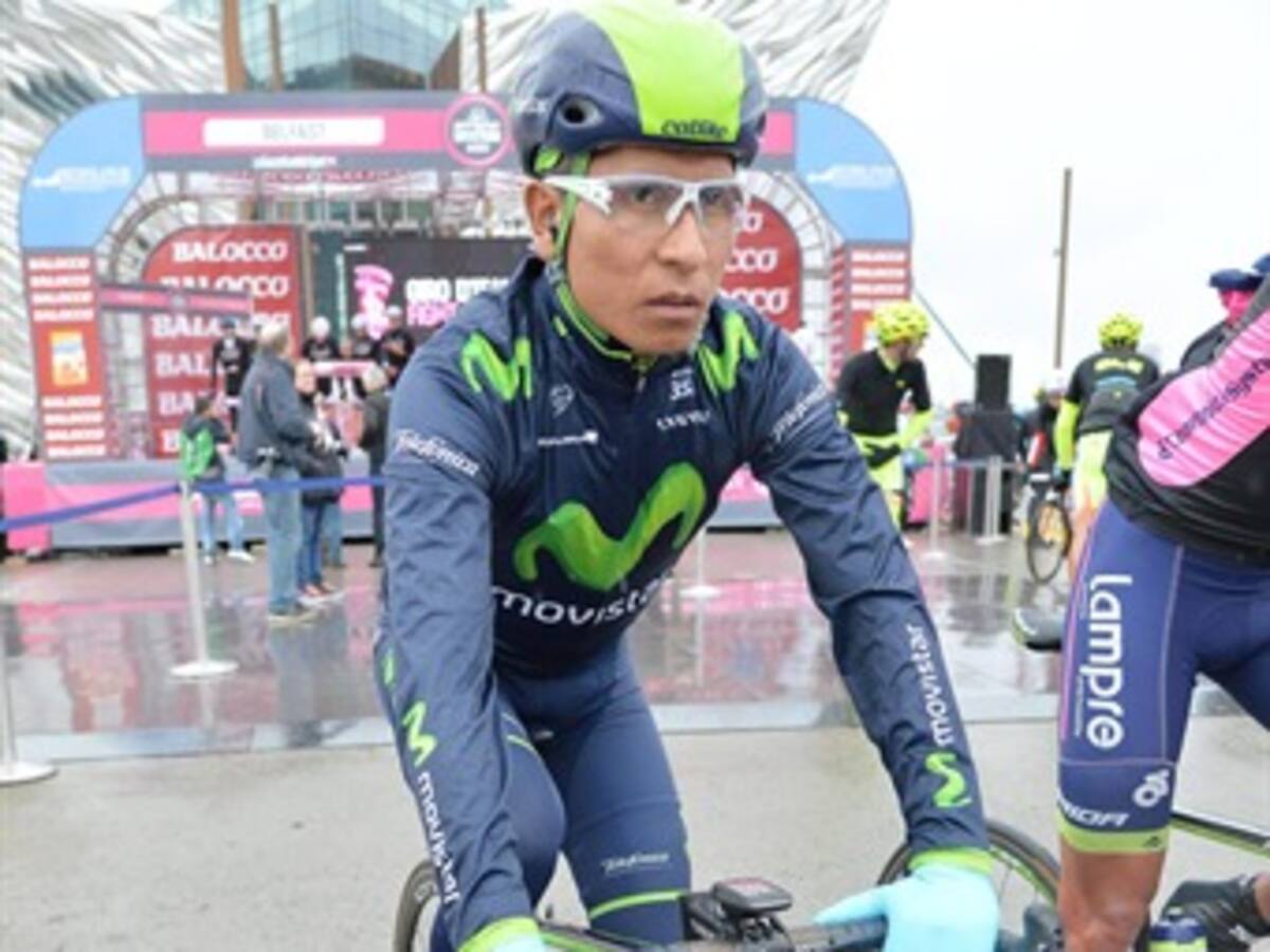 Nairo Quintana, satisfecho tras convertirse en lider de la Vuelta a Burgos