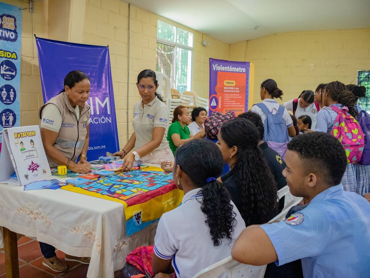 Dadis inició campaña para prevenir embarazo adolescente en Cartagena