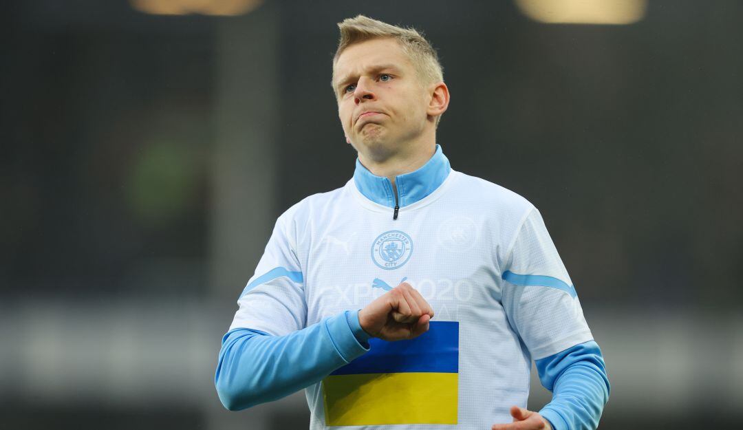 Oleksandr Zinchenko, jugador de Manchester City.