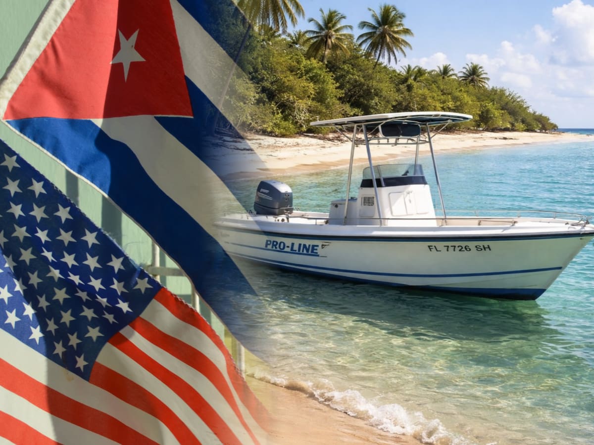 Cuba reveló que tripulantes de lancha estadounidense interceptada en sus aguas son cubanos