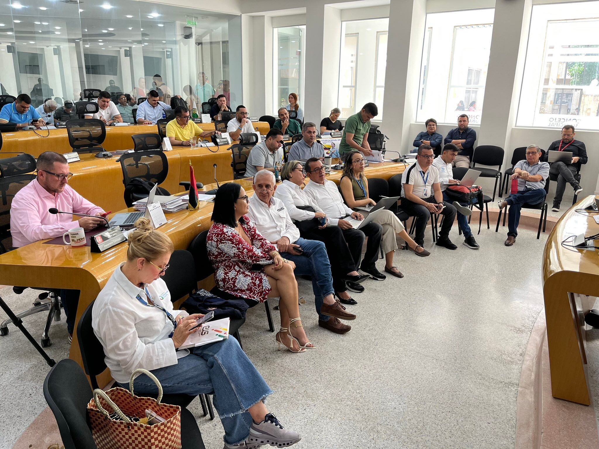 Aguas Kpital Cúcuta en el Concejo de Cúcuta. / Foto: Caracol Radio.